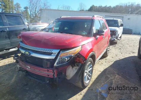 2012 Ford Explorer Xlt z USA, uszkodzony, nr VIN 1FMHK7D88CGA65305